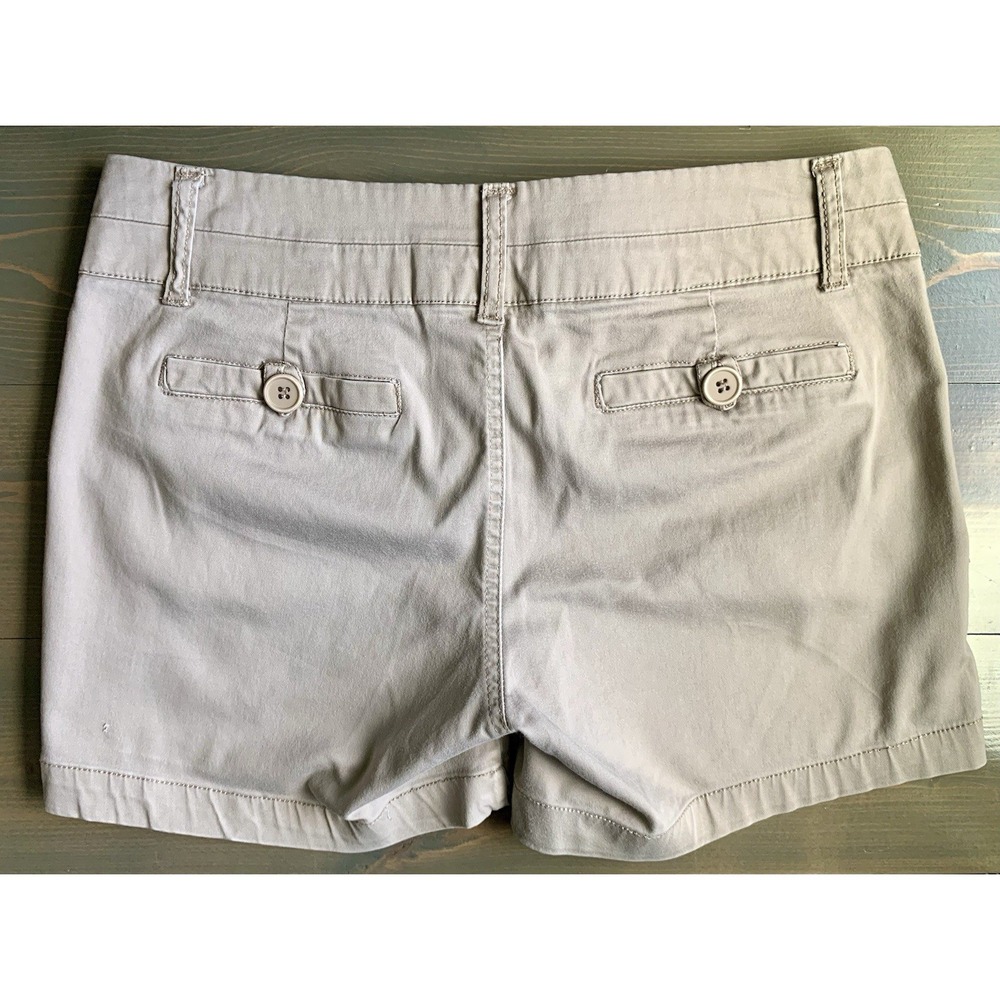 FreeStyle Y2K Cargo Chino Shorts Womens 5 Khaki Low Rise Grunge Preppy Utility - Picture 2 of 8